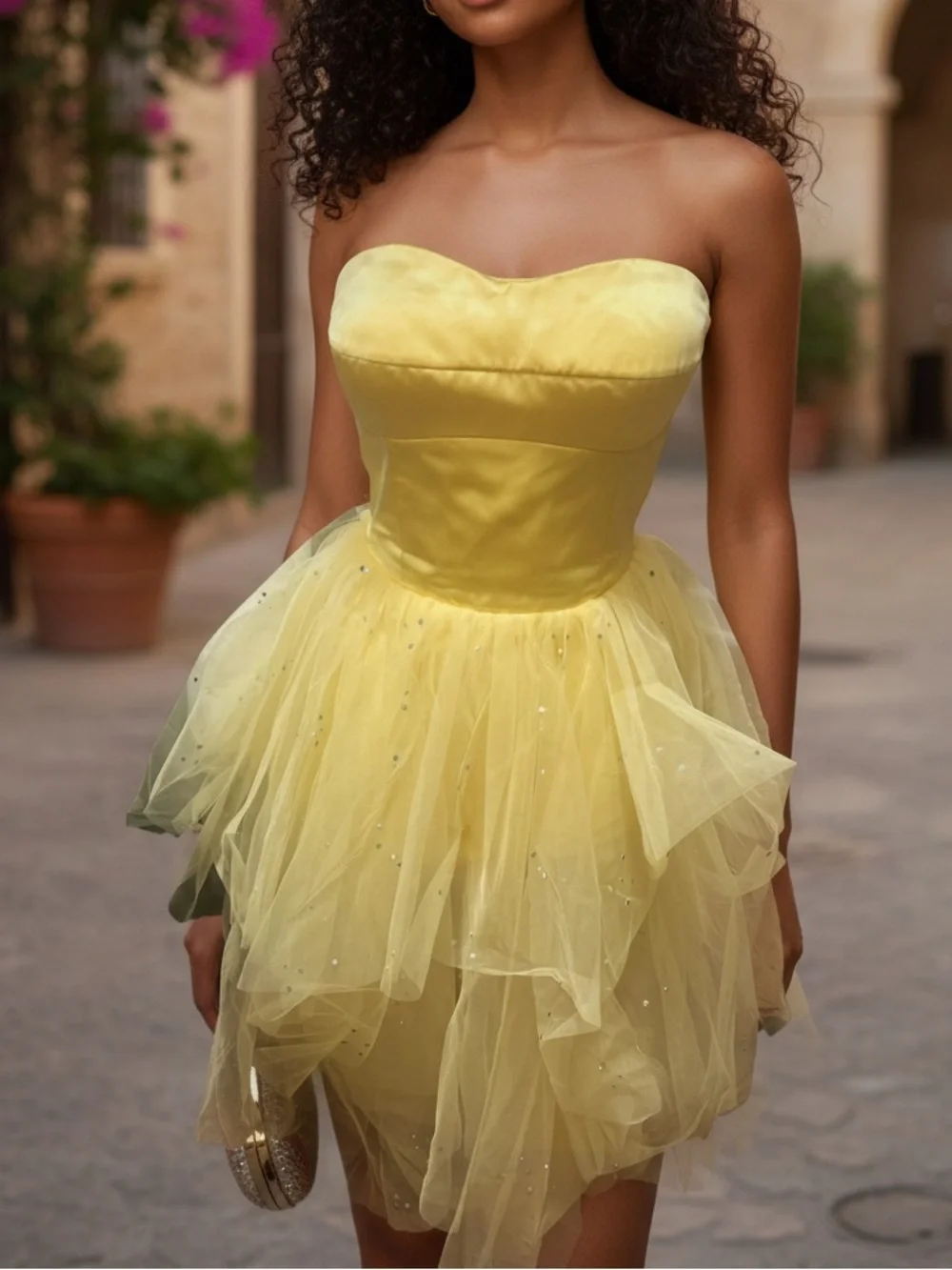 yellow beaded mini dress Yellow Linen Beaded Mini Dress – Mint Velvet